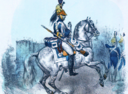 Ecole de cavalerie de Saint-Germain-en-Laye, Compagnie d’élite (1809-1814)
