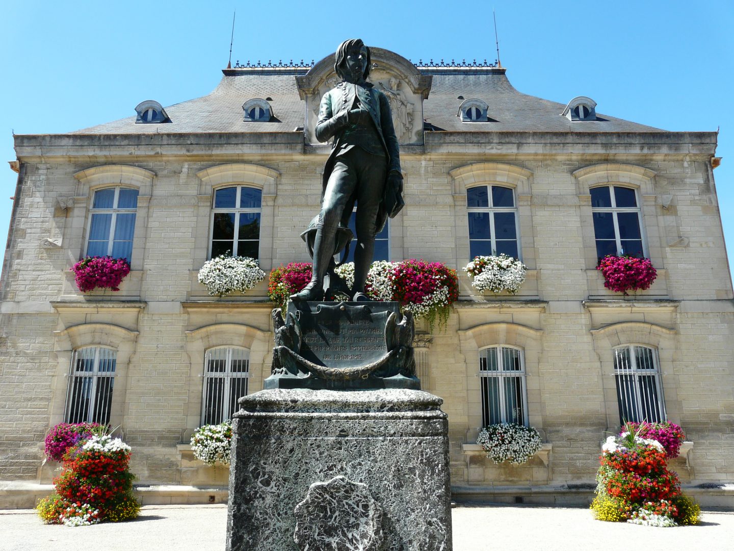 Statue Bonaparte © Adeline LOISON – Office de Tourisme de Brienne-le-Château