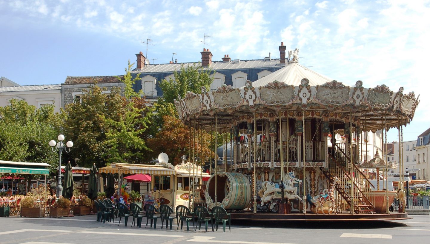 Place Napoléon Bonaparte à Fontainebleau