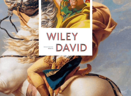 Affiche officiel expo WileyXDavid à Malmaison