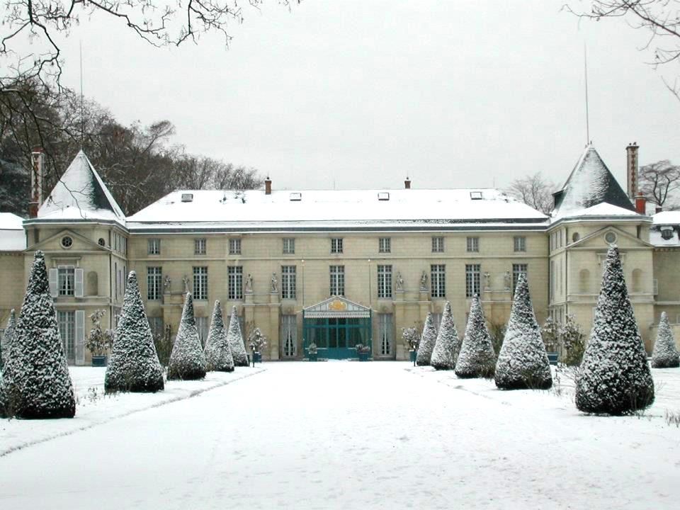 Château sous neige