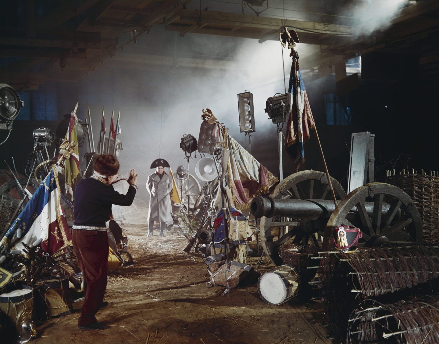 TOURNAGE DU FILM « AUSTERLITZ » D’ABEL GANCE ET DE ROGER RICHEBE EN YOUGOSLAVIE