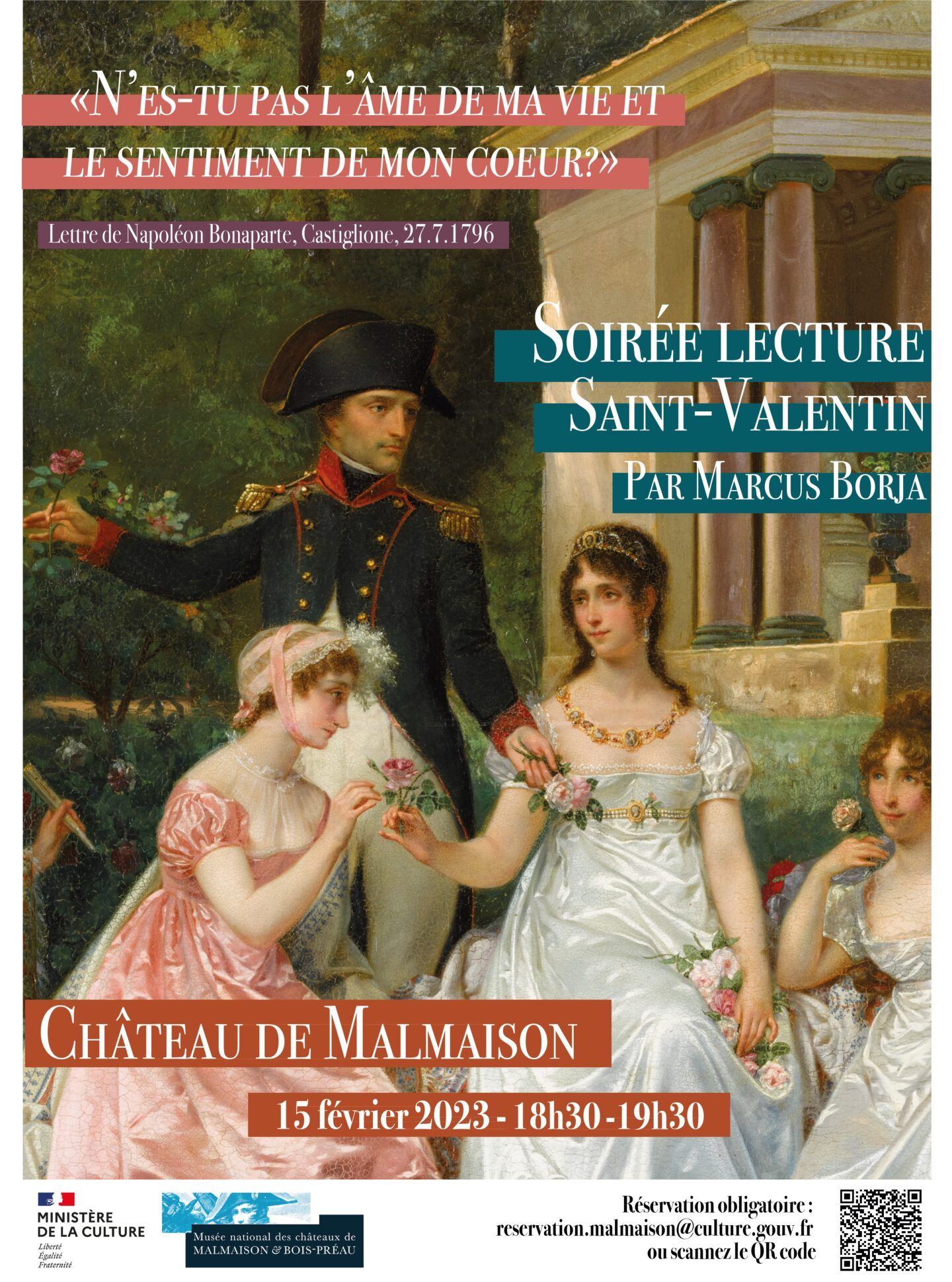 Saint-Valentin – 15 février 2023 – Affiche