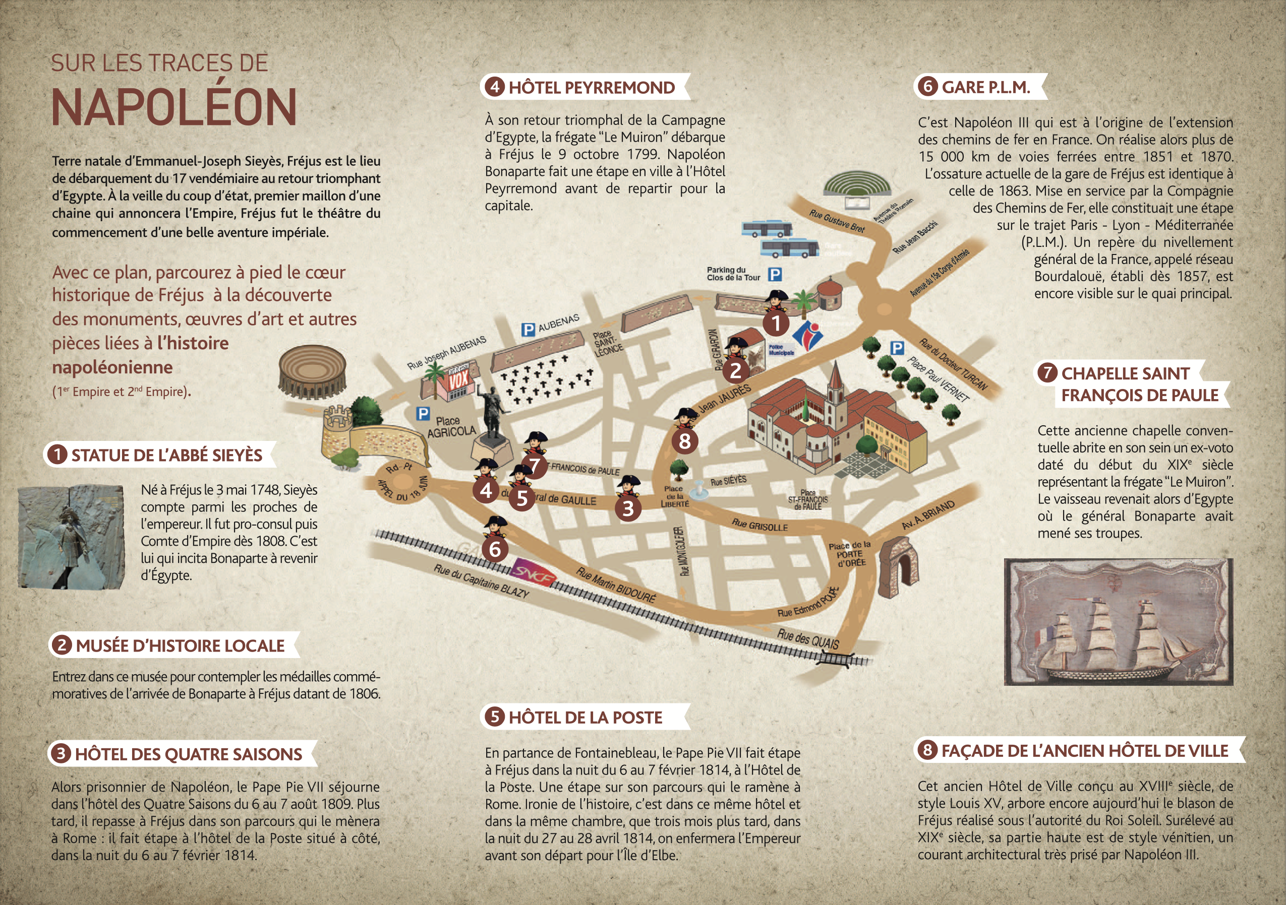 Sur les traces de Napoléon